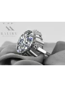 Anillo Vintage Circón Plata de ley 925 vrc043s